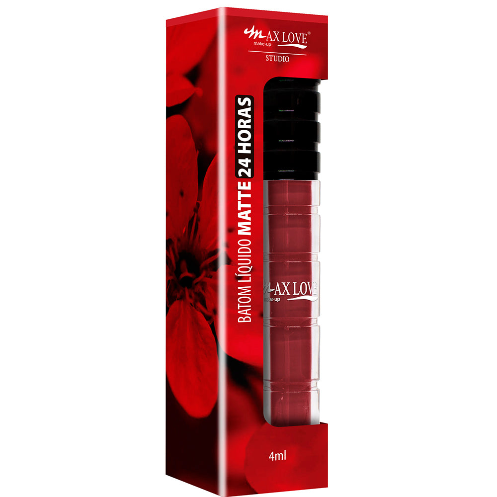 Batom Líquido Max Love Matte 24 Horas Cor 40 4ml