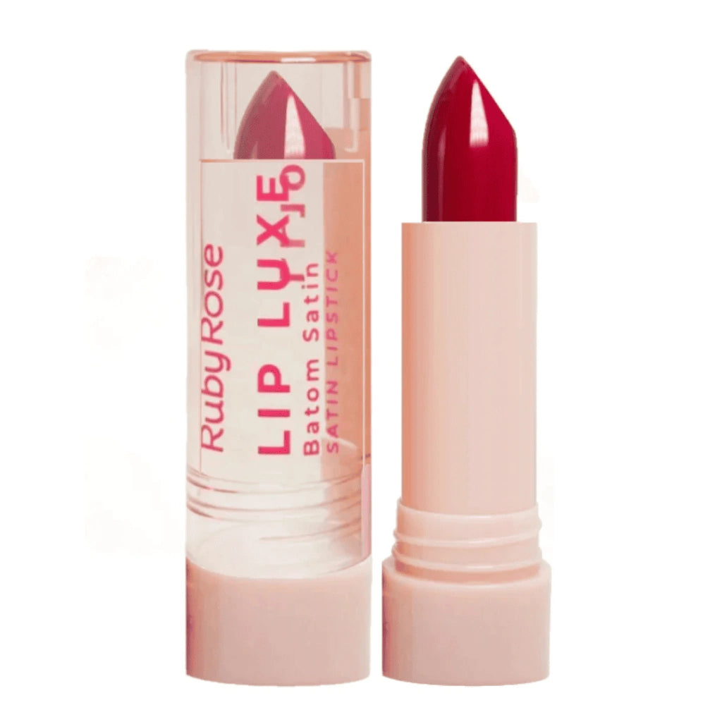 Batom Ruby Rose Satin Lip Luxe LL10