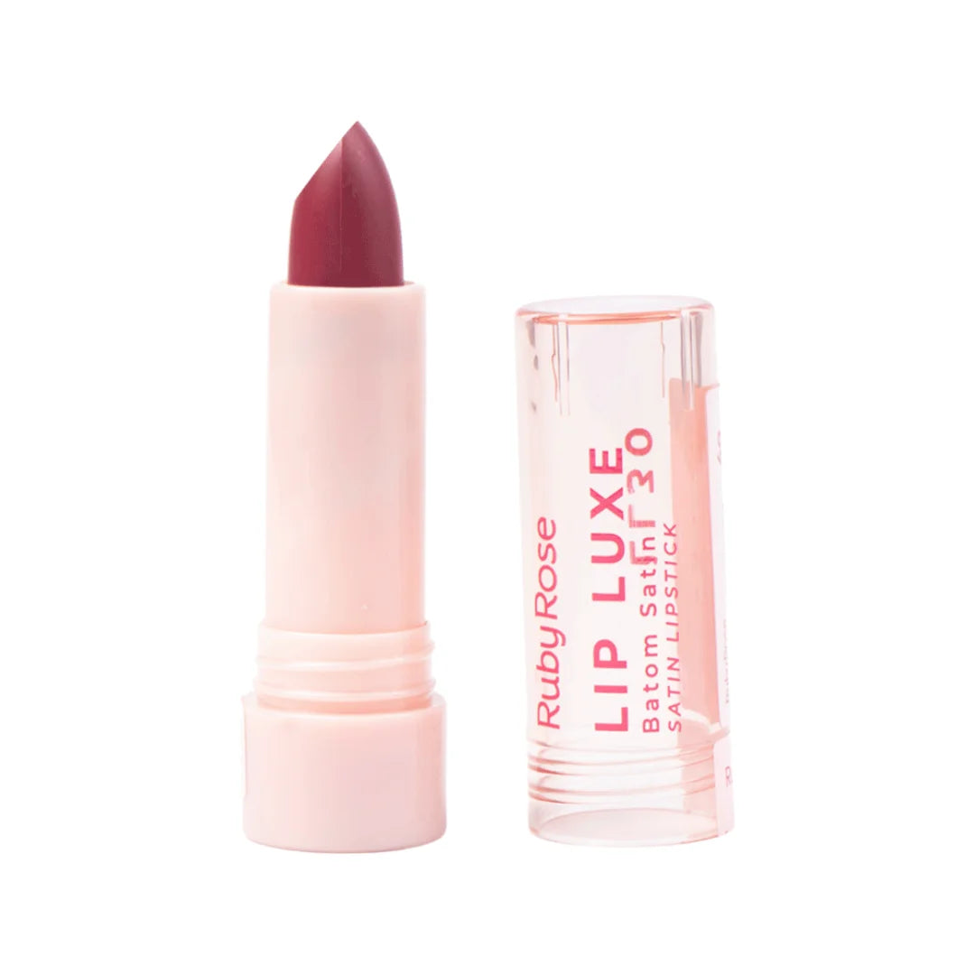 Batom Ruby Rose Satin Lip Luxe LL30