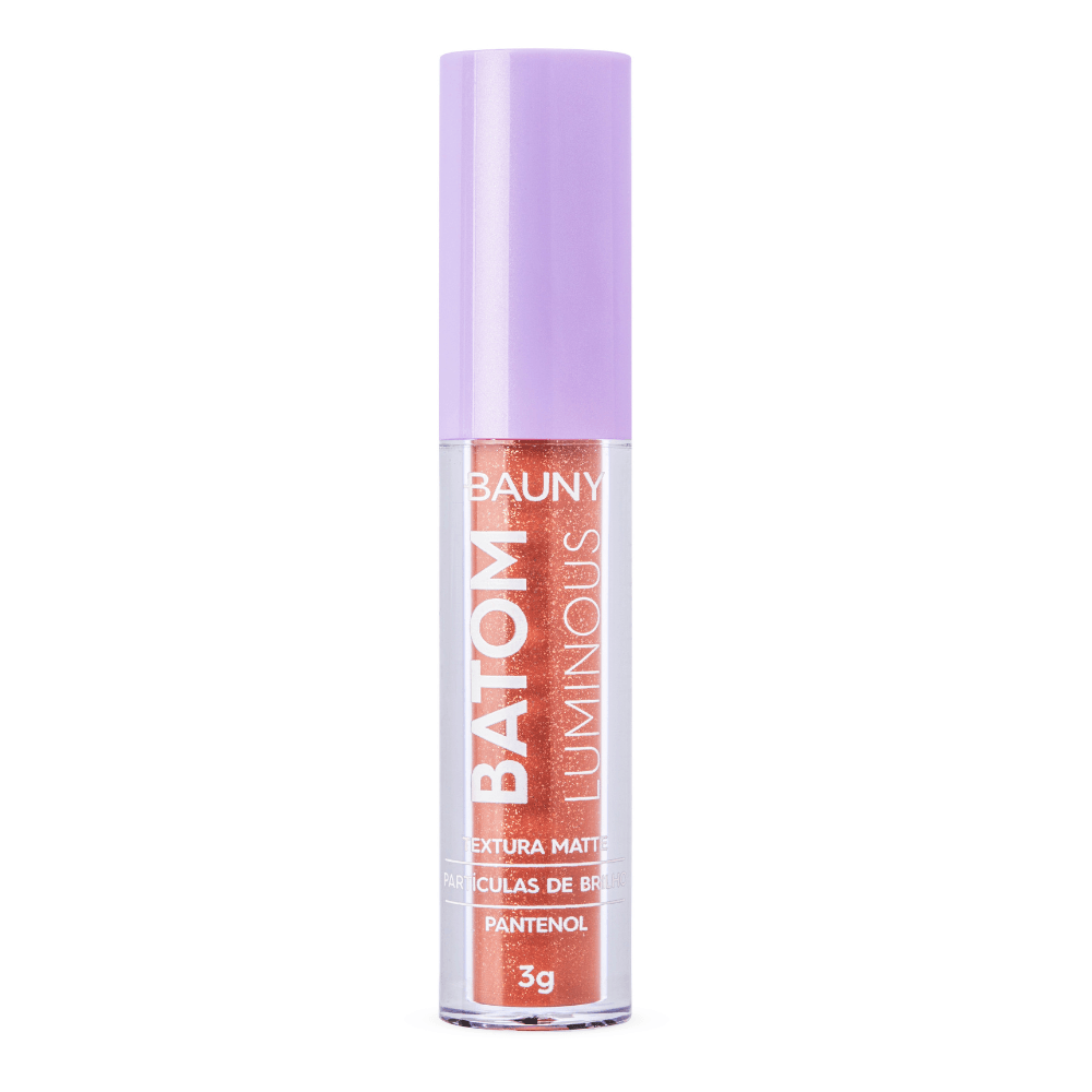 Batom Sombra Líquido Bauny Luminous Honey 3g