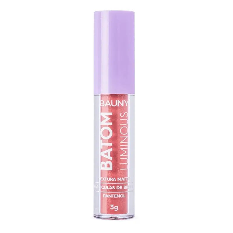 Batom Sombra Líquido Bauny Luminous Natural 3g