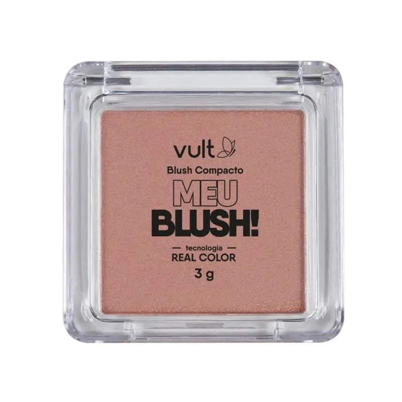 Blush Compacto Vult Meu Blush Golden Perolado 3 g