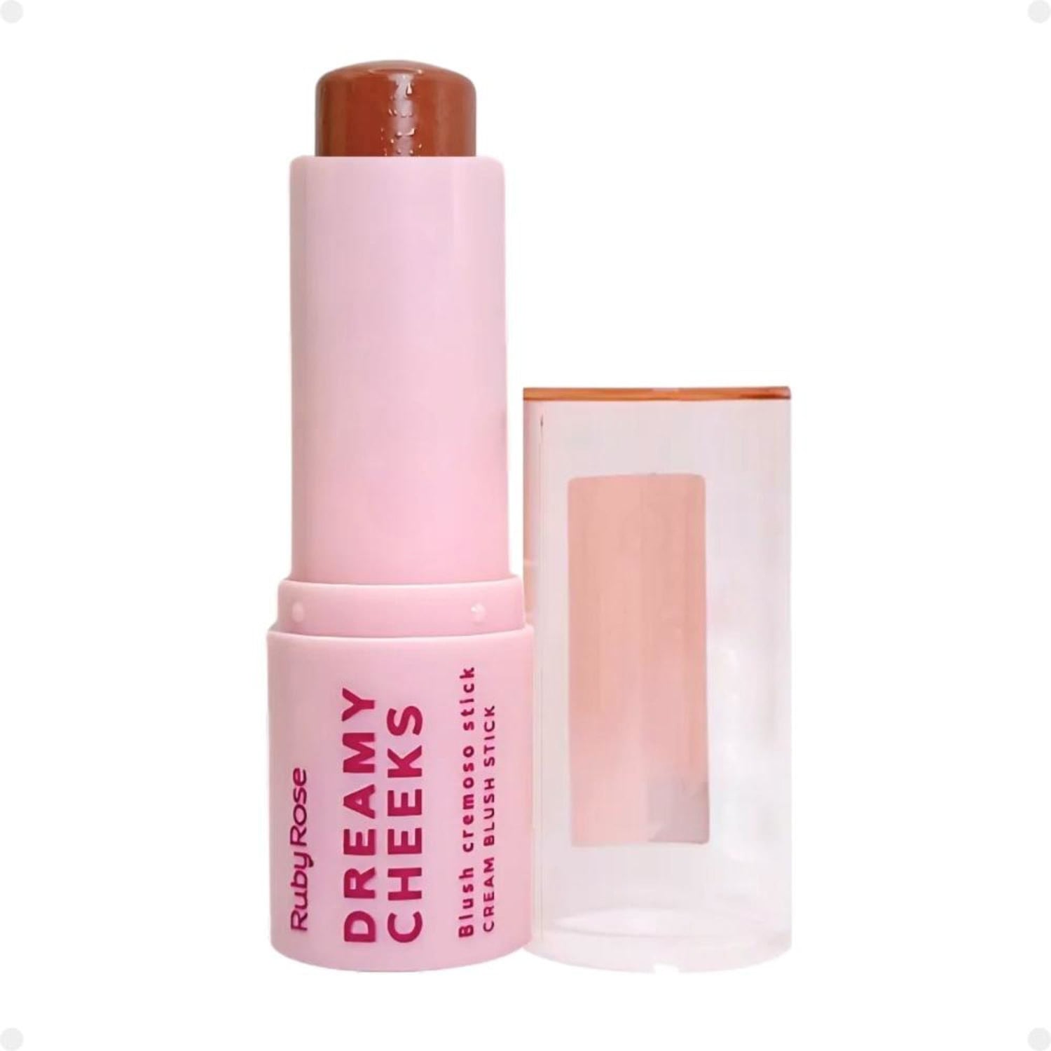 Blush Cremoso Stick Ruby Rose Dreamy Cheeks Burnt Coral