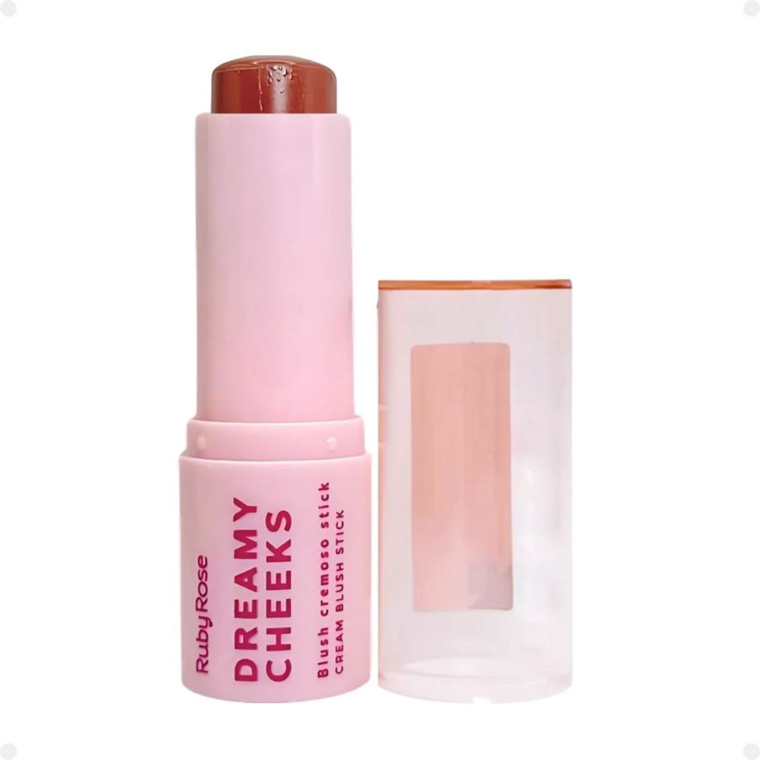 Blush Cremoso Stick Ruby Rose Dreamy Cheeks Rusty Brown