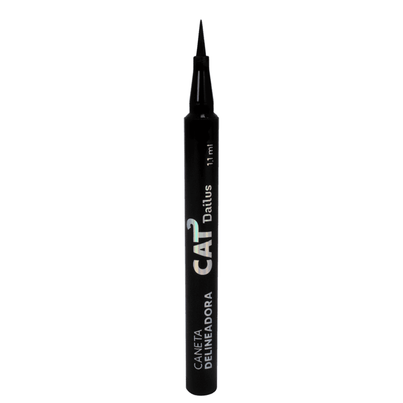 Caneta Delineadora Dailus Cat Preta 1,1 ml