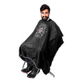 Capa de Cetim Santa Clara Barber Shop Preta