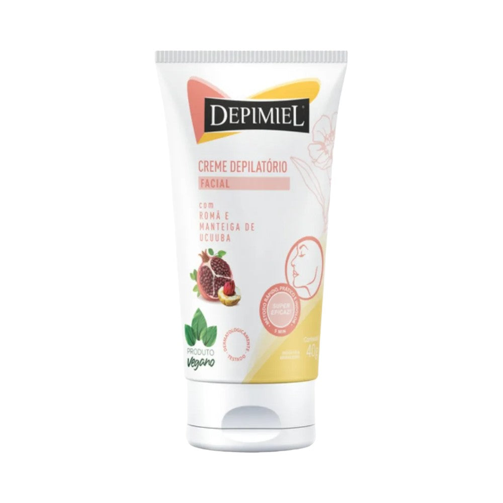 Cera Depilatória Facial Depimiel Romã e Manteiga de Ucuuba 40 g