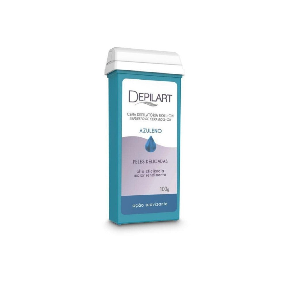 Cera Depilatória Depilart Refil Roll-on Azuleno 100g