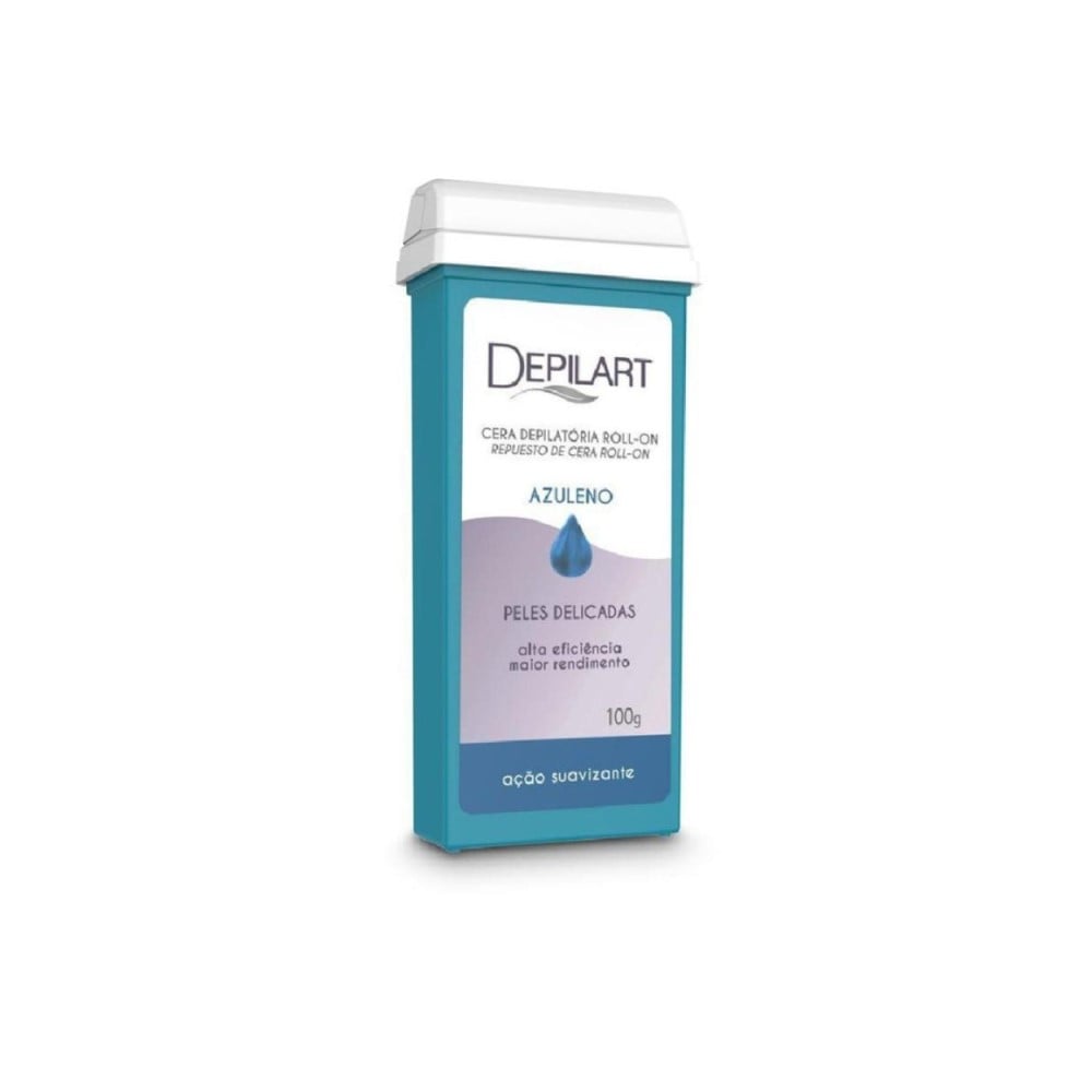 Cera Depilatória Depilart Refil Roll-on Azuleno 100g