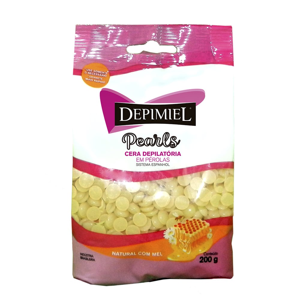 Cera Depilatória Depimiel Granulada Natural 200g