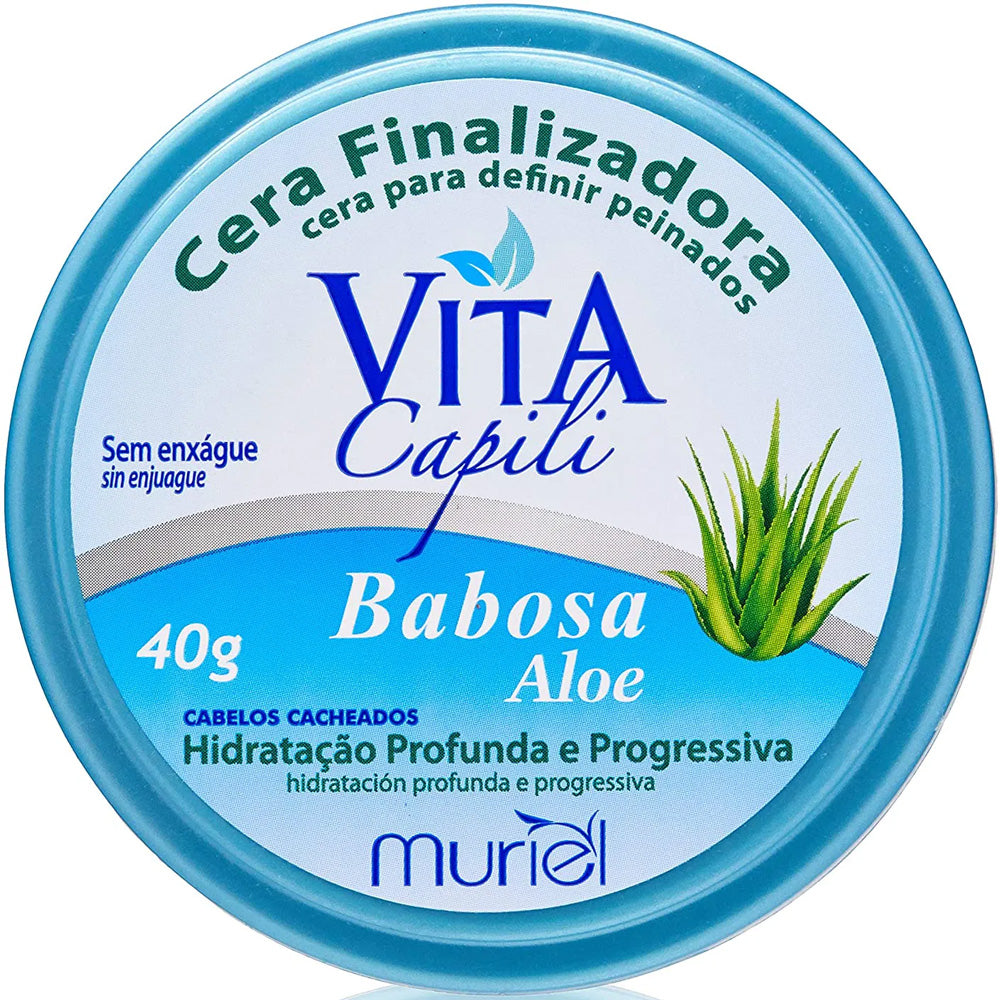Cera Finalizadora Muriel Vita Capili Babosa 40g