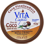 Cera Finalizadora Muriel Vita Capili Óleo de Coco 40g