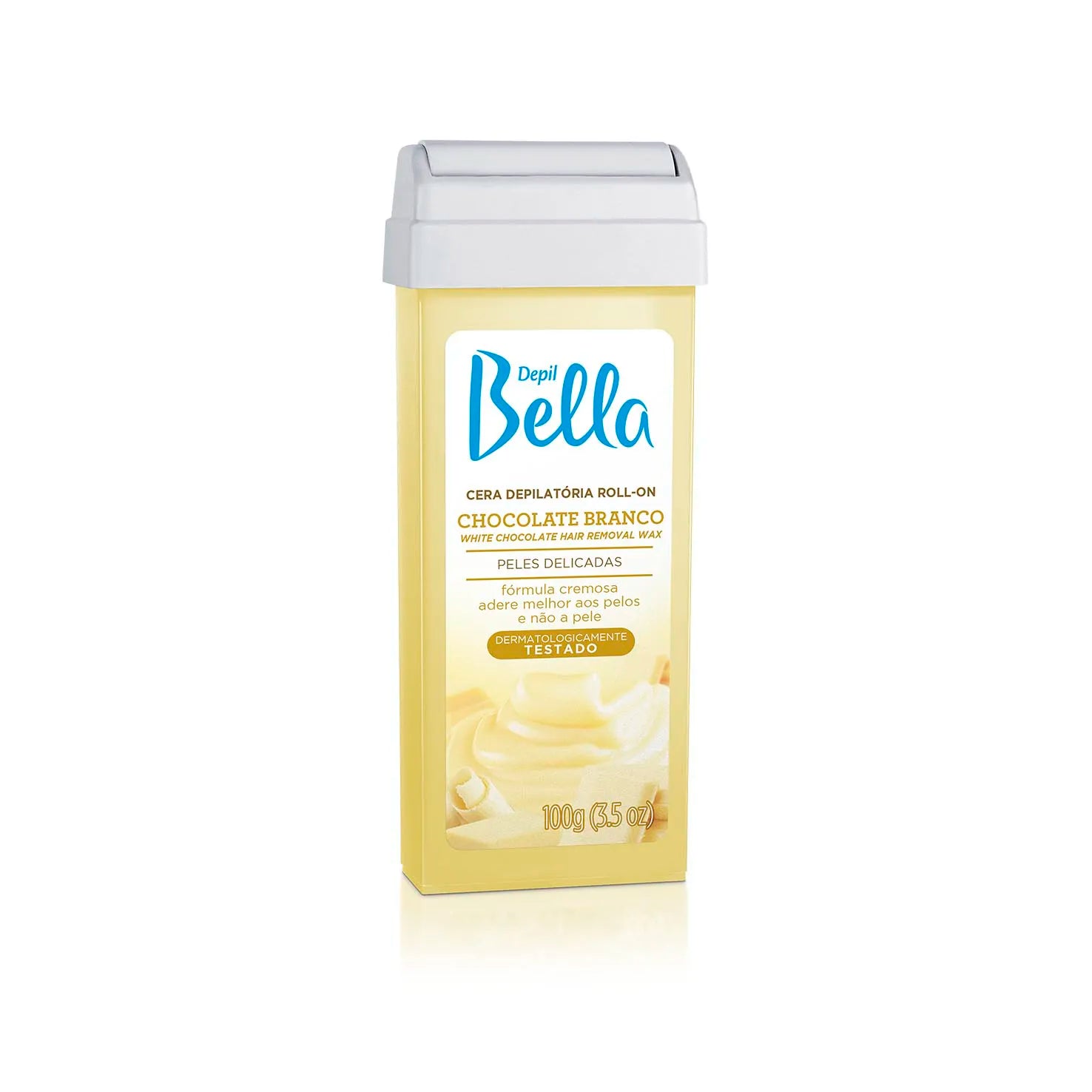 Cera Refil Depil Bella Chocolate Branco 100g