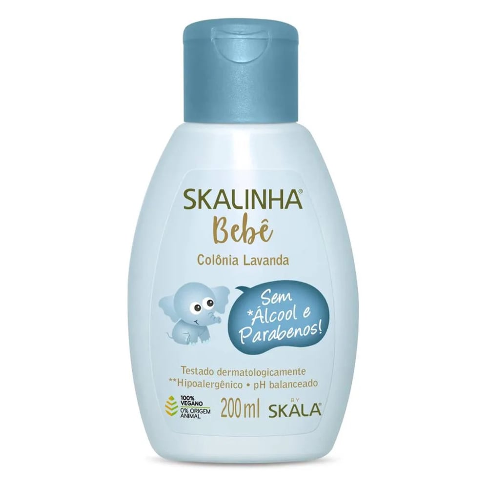 Colônia Skalinha Bebê Lavanda 200 ml