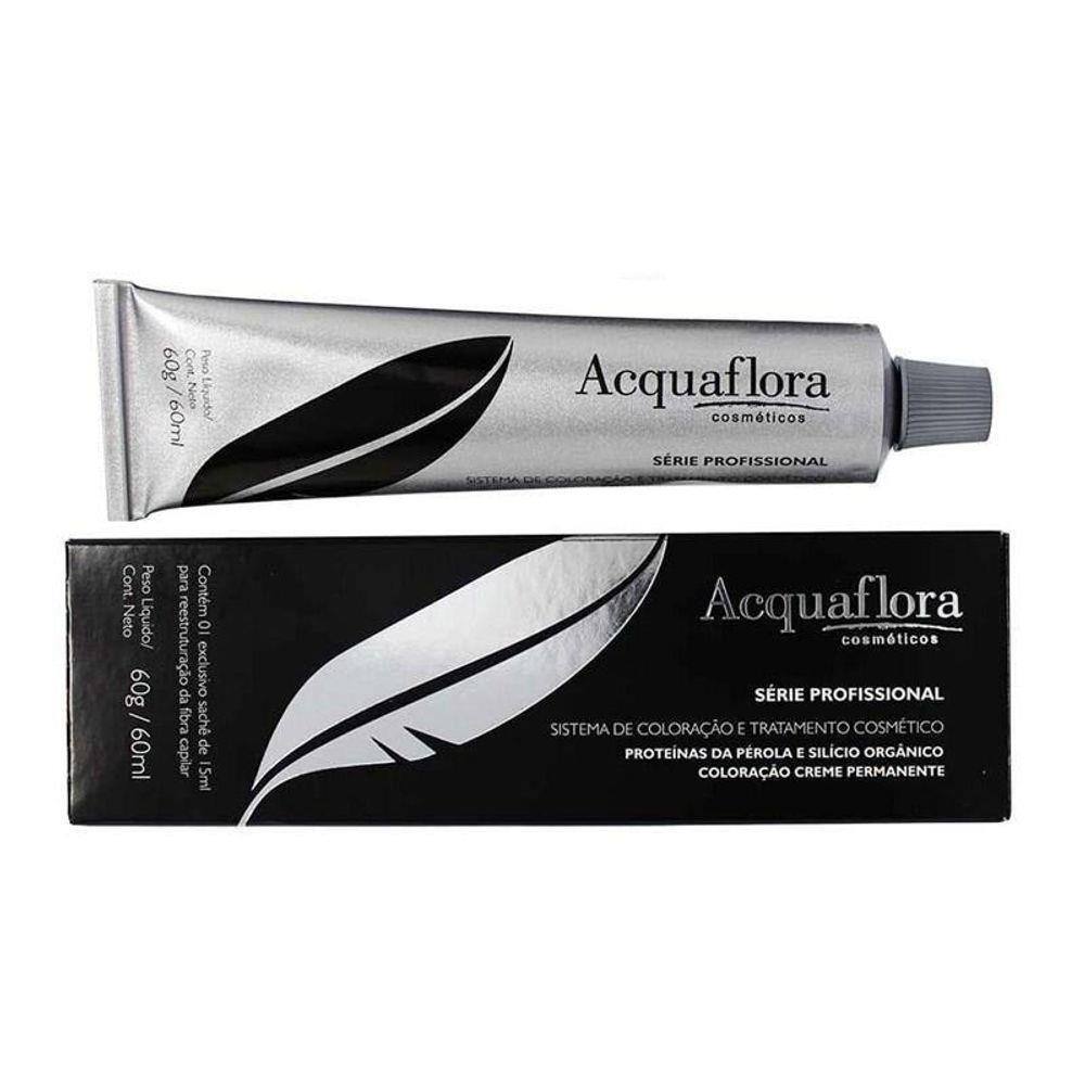 Coloração Creme Permanente Acquaflora 8.11 Louro Claro Acinzentado Intenso
