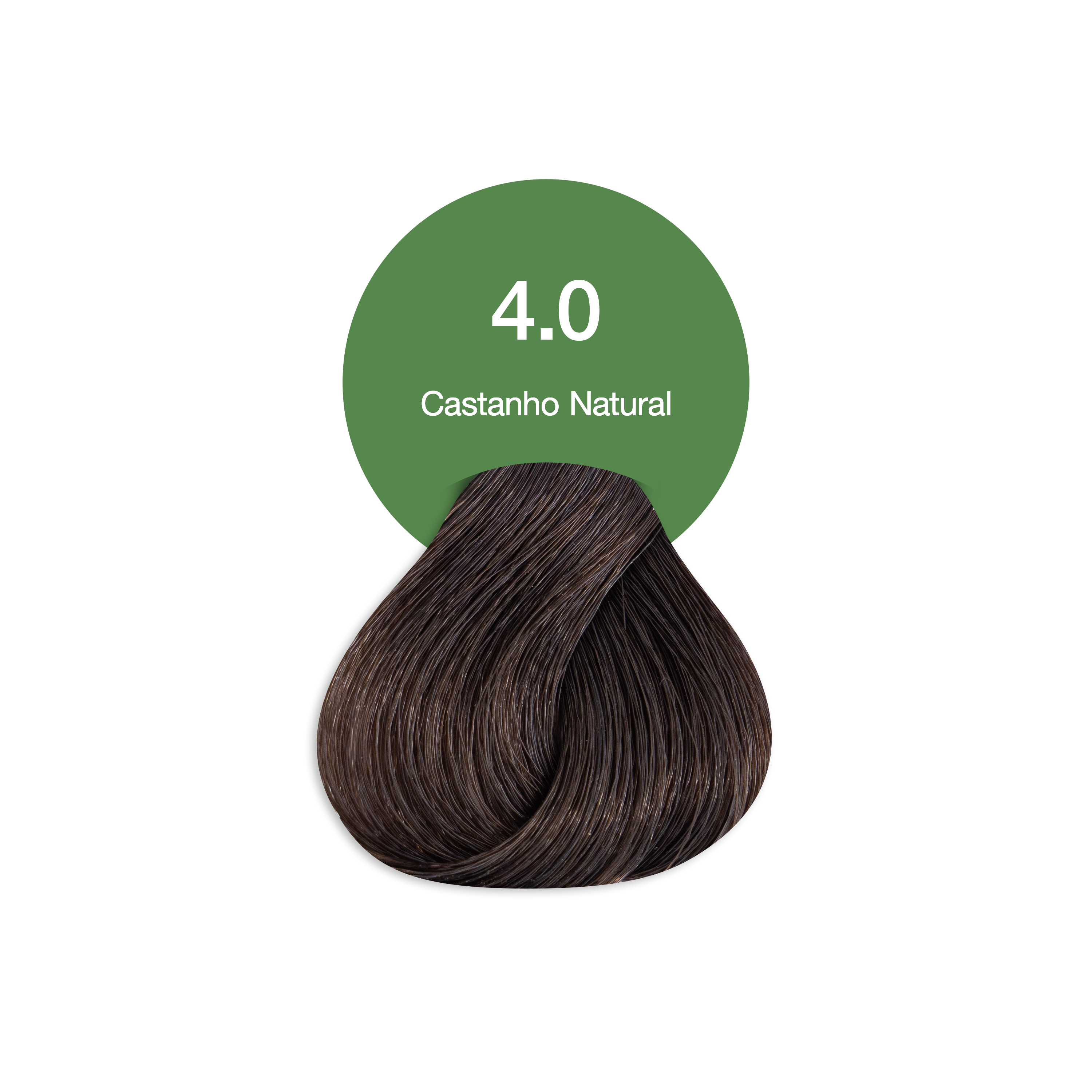 Coloração Creme Permanente Vegana Acquaflora 4.0 Castanho Natural