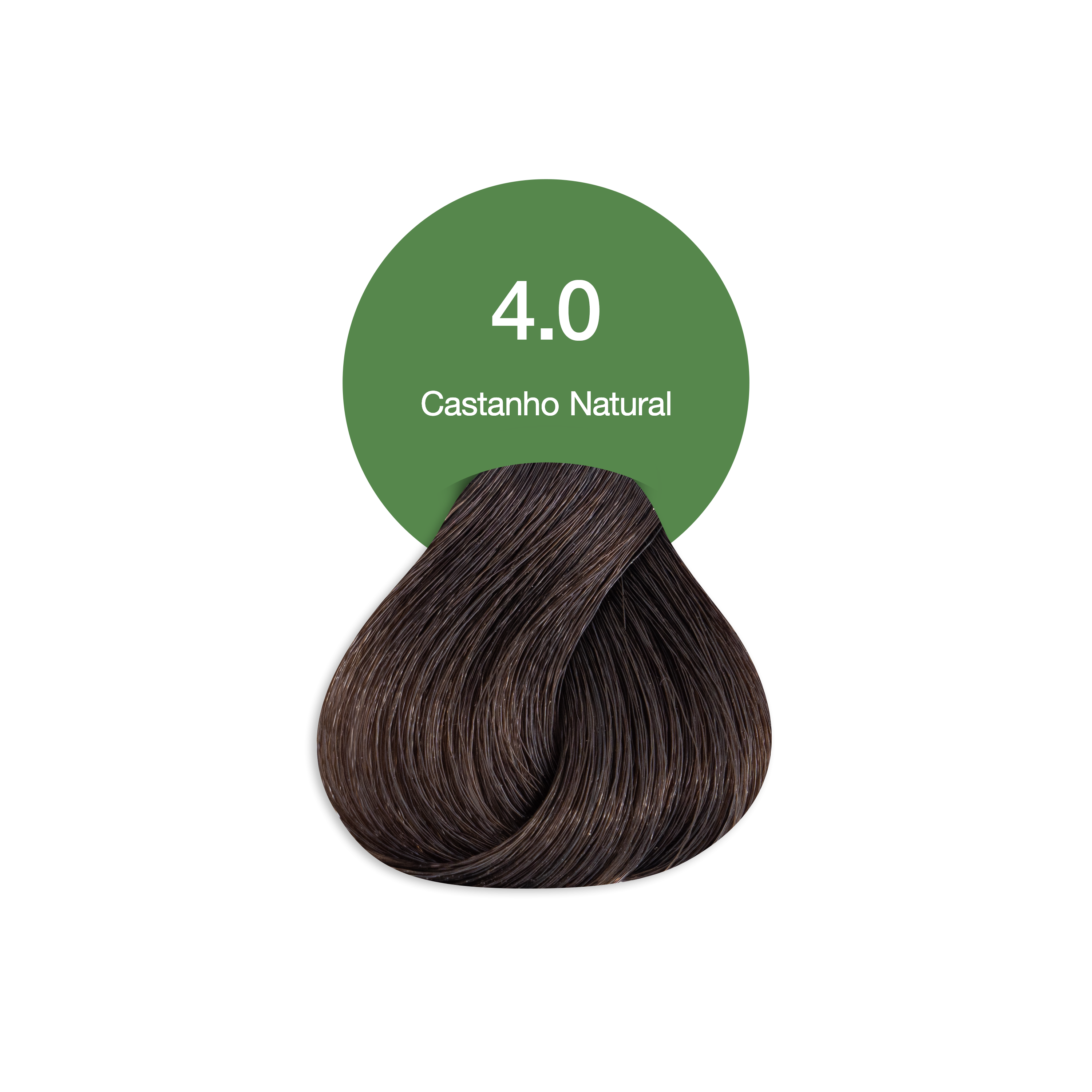 Coloração Creme Permanente Vegana Acquaflora 4.0 Castanho Natural