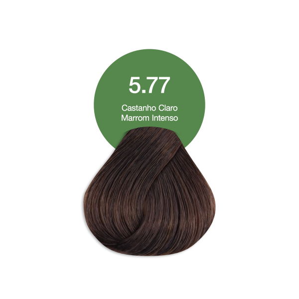 Coloração Permanente Acquaflora Castanho Claro Marrom 5.7