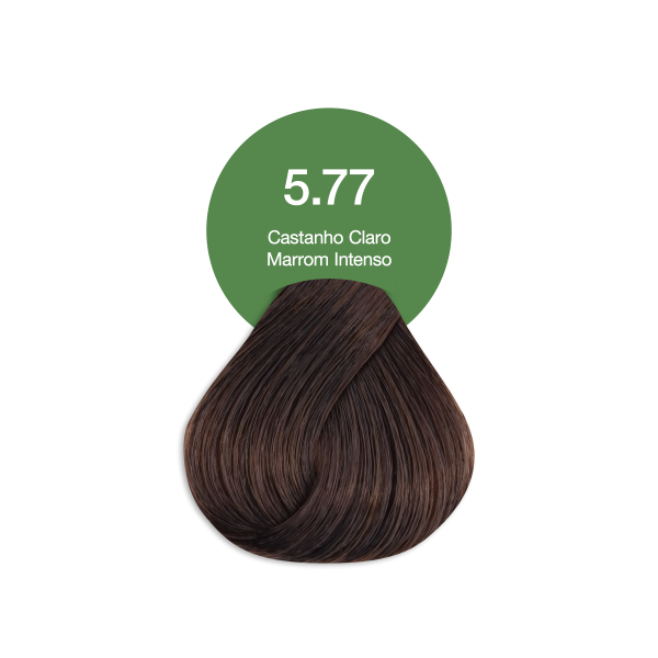 Coloração Permanente Acquaflora Castanho Claro Marrom 5.7