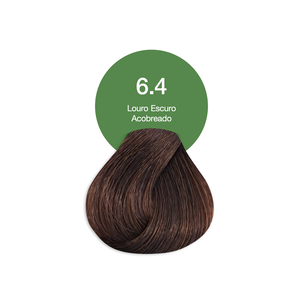 Coloração Permanente Acquaflora Louro Escuro Acobreado 6.4