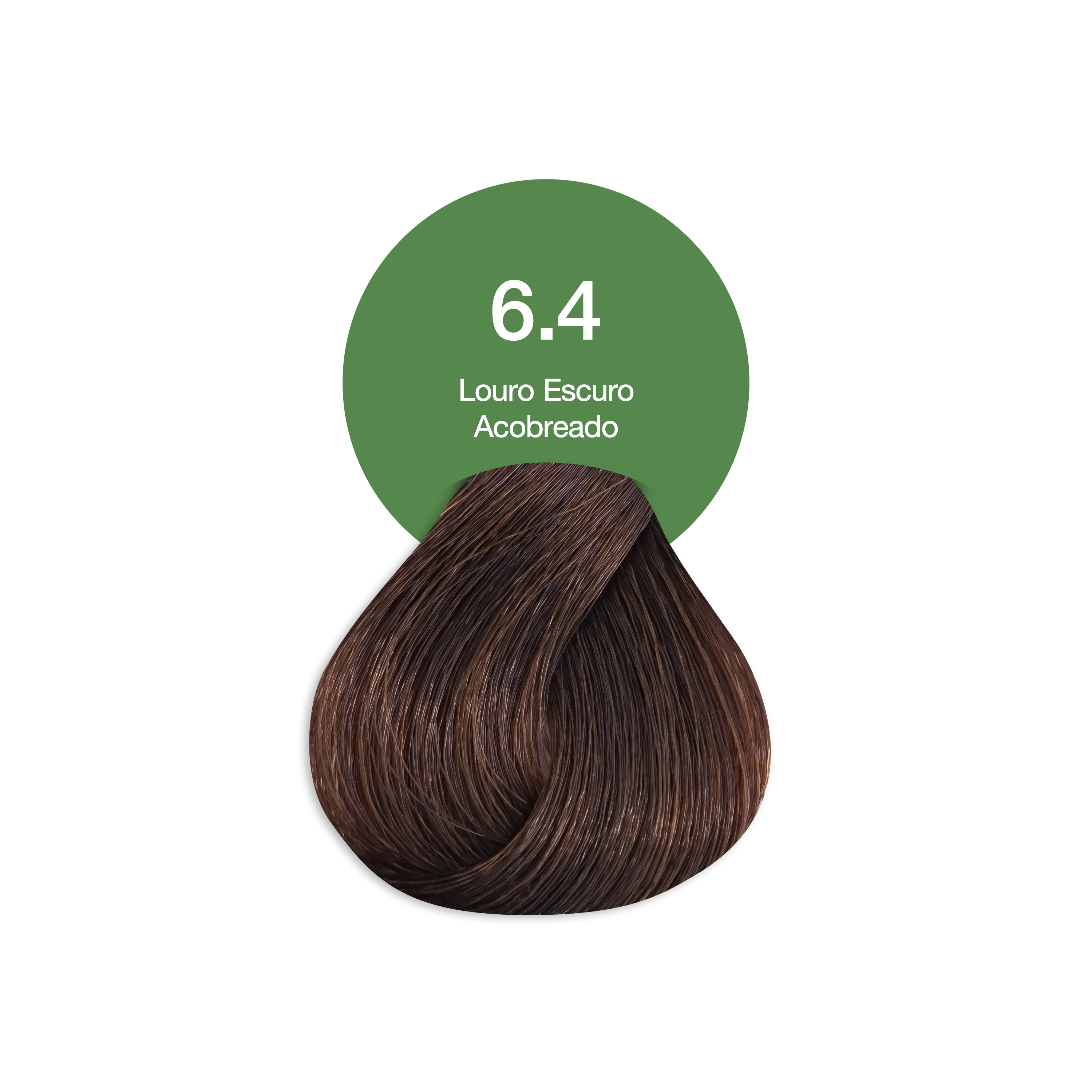 Coloração Permanente Acquaflora Louro Escuro Acobreado 6.4