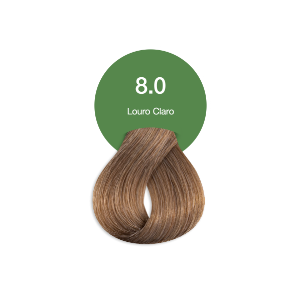 Coloração Permanente Acquaflora Louro Claro 8.0
