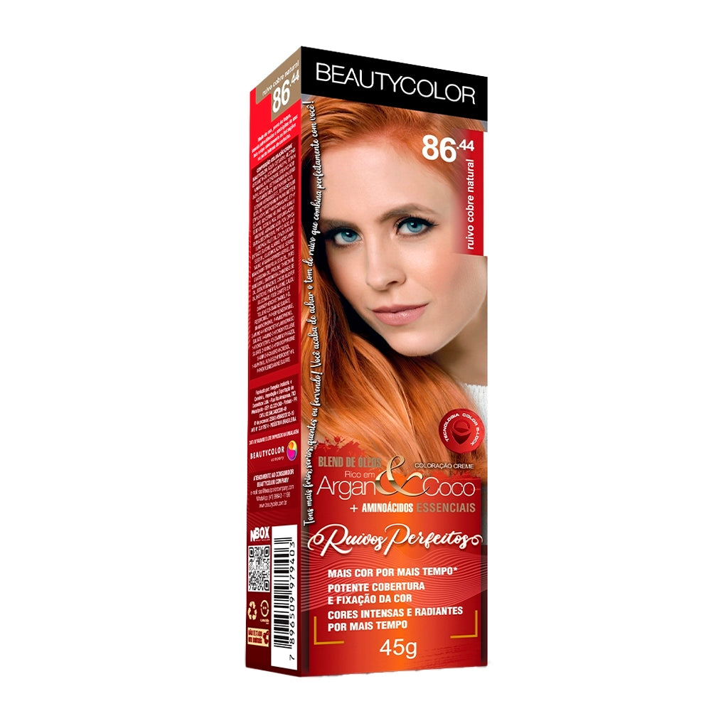 Coloração Beauty Color Individual Ruivo Cobre Natural 86.44