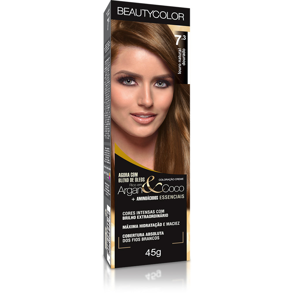 Coloração Beautycolor Individual Louro Natural Dourado 7.3