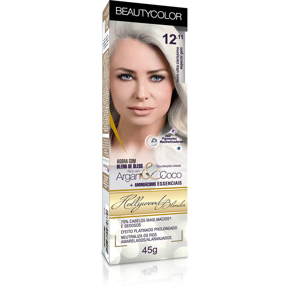 Coloração Beautycolor Individual Louro Ultra Claríssimo Especial Gelo 12.11