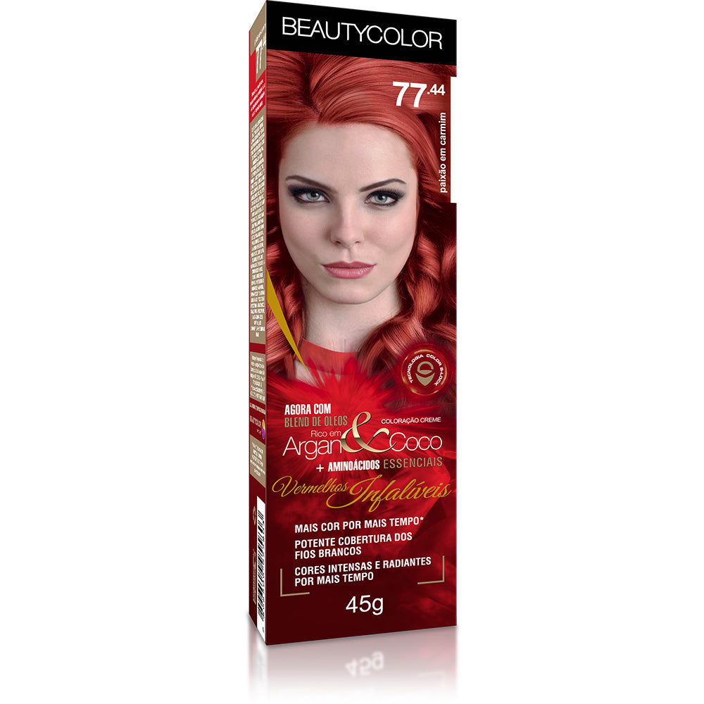 Coloração Beautycolor Individual Vermelhos Infalíveis Paixão em Carmim 77.44
