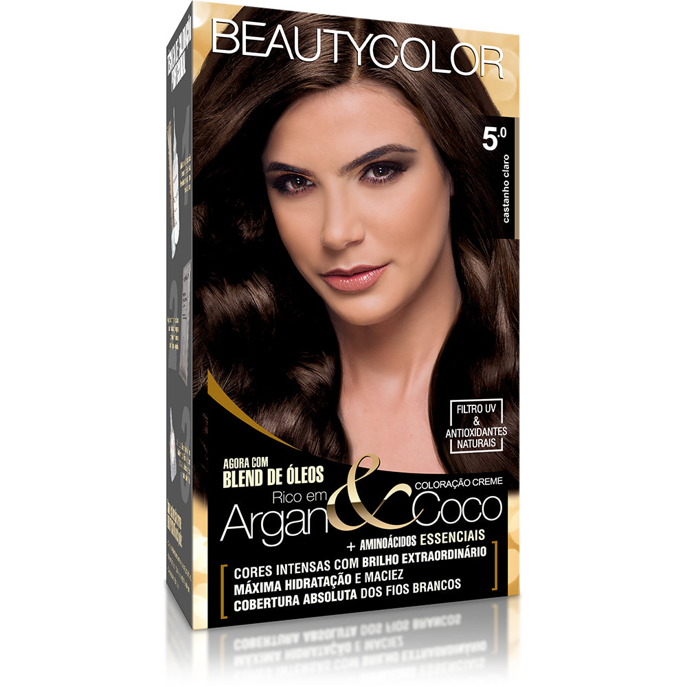 Coloração Beautycolor Kit Castanho Claro 5.0