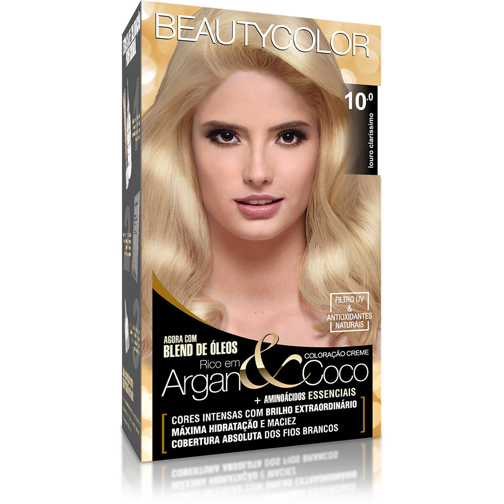 Coloração Beautycolor Kit Louro Claríssimo 10.0
