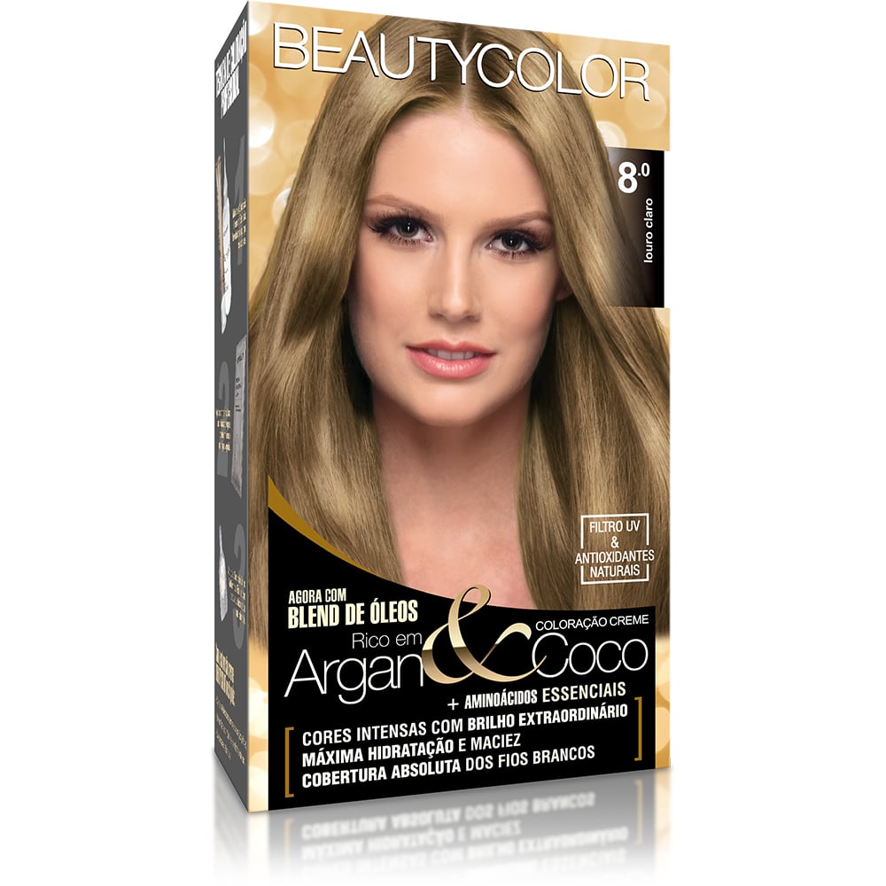Coloração Beautycolor Kit Louro Claro 8.0