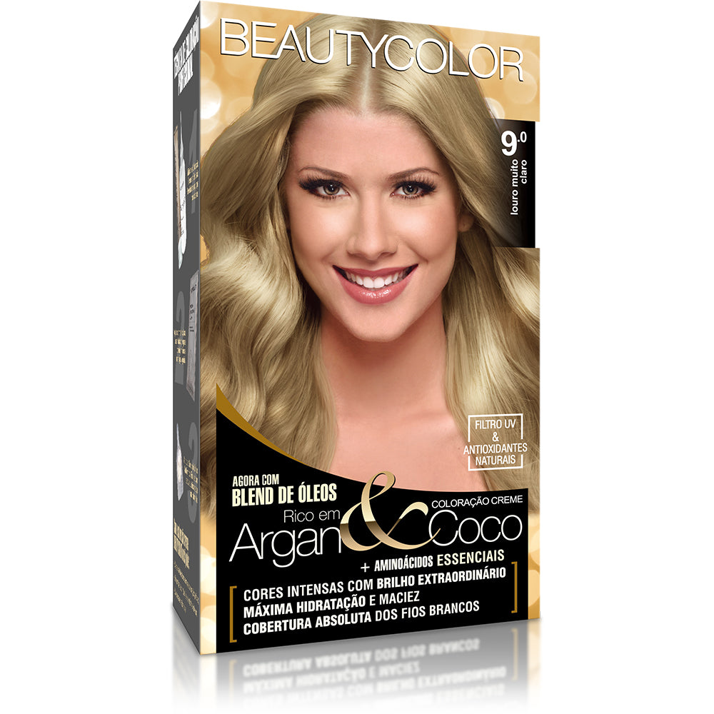 Coloração Beautycolor Kit Louro Muito Claro 9.0