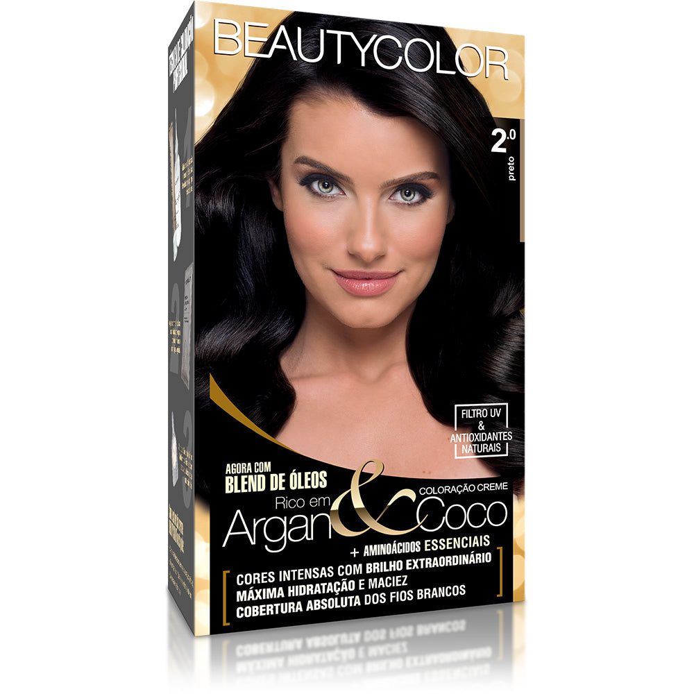 Coloração Beautycolor Kit Preto 2.0