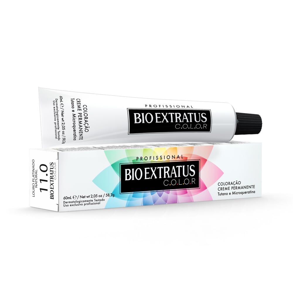 Coloração Bio Extratus Color Louro Platinado Natural 11.0