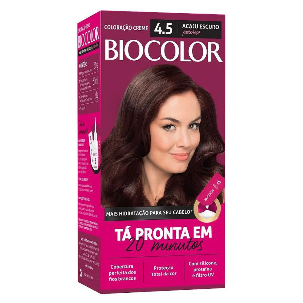 Coloração Biocolor Mini Kit Acaju Escuro 4.5