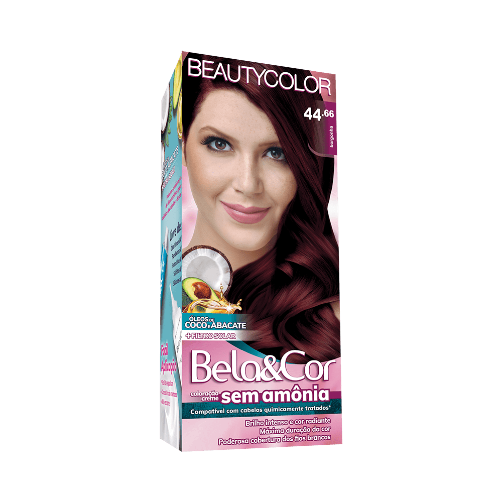 Coloração Creme Bela & Cor Mini Kit sem Amônia 44.66