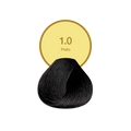 Coloração Creme Permanente Crono Acquaflora 1.0 Preto 60 g