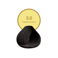 Coloração Creme Permanente Crono Acquaflora 3.0 Castanho Escuro 60 g