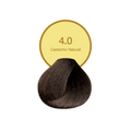 Coloração Creme Permanente Crono Acquaflora 4.0 Castanho Natural 60 g