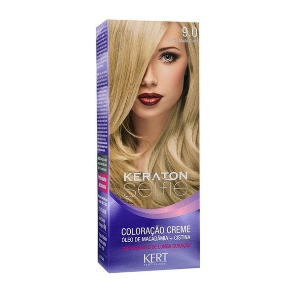 Coloração Keraton Selfie 9.0 Louro Muito Claro
