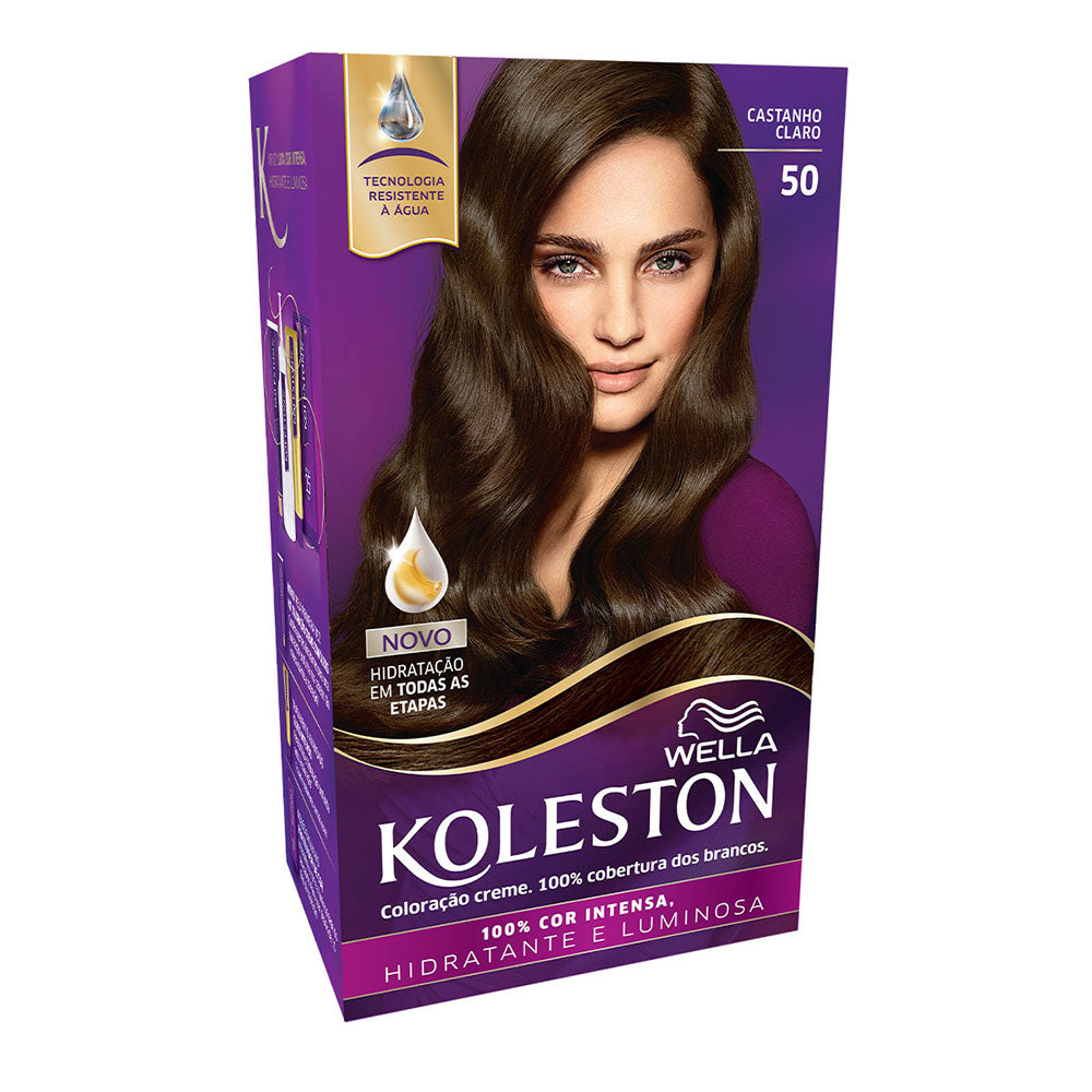 Coloração Koleston Kit Castanho Claro 5.0