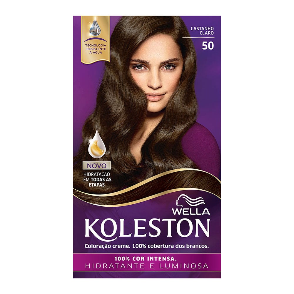 Coloração Koleston Kit Castanho Claro 5.0