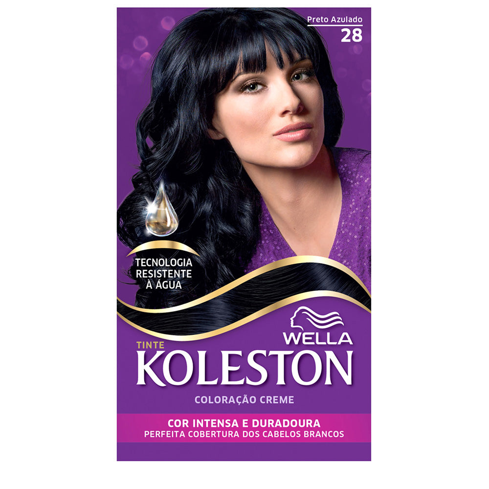 Coloração Koleston Kit Preto Azulado 28