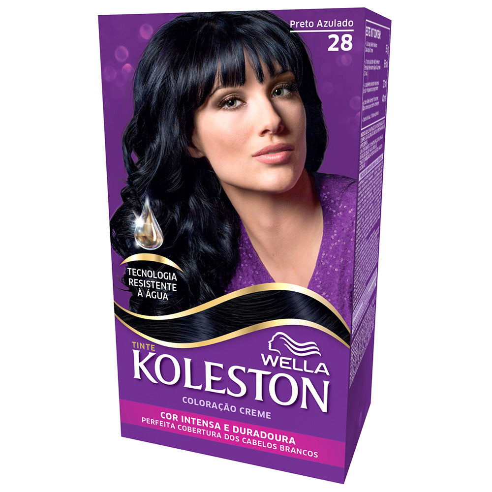 Coloração Koleston Kit Preto Azulado 28