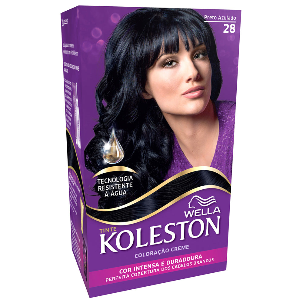 Coloração Koleston Kit Preto Azulado 28