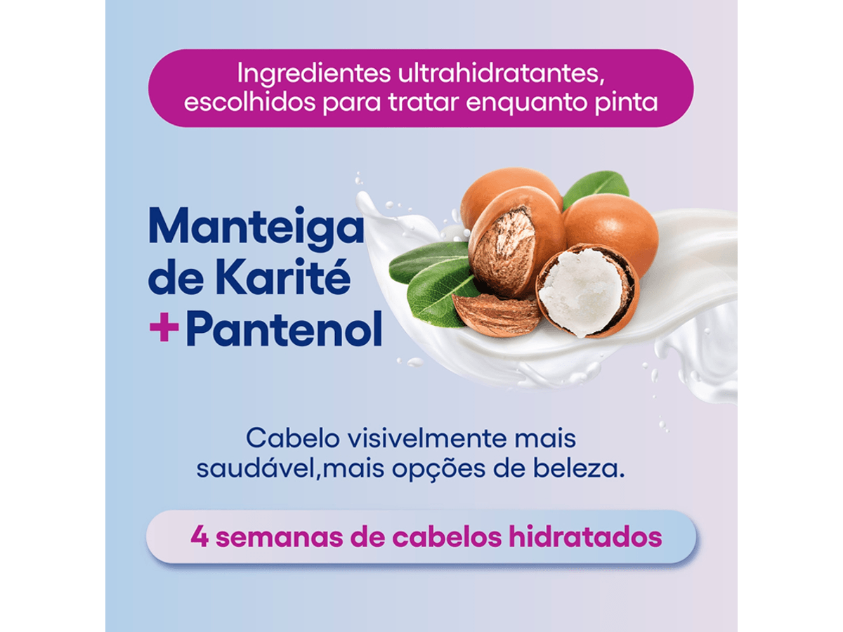 Coloração Niely Cor & Ton Sem Amônia 4.0 Castanho Médio
