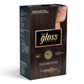 Coloração Permanente Acquaflora Kit Hidra Gloss Chocolate 6.7