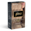 Coloração Permanente Acquaflora Kit Hidra Gloss Louro Claro Acinzentado 8.1